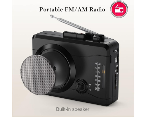 Касетний магнітофон Walkman AM/FM  DIGITNOW