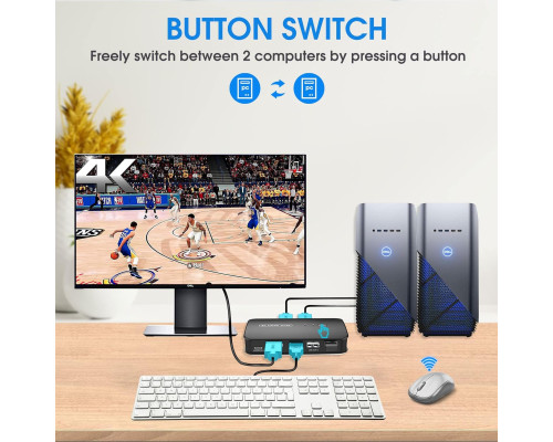 KVM-перемикач HDMI Jancane