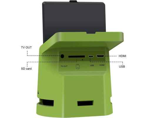 Бездротовий сканер слайдів для плівки USB 22MP DIGITNOW