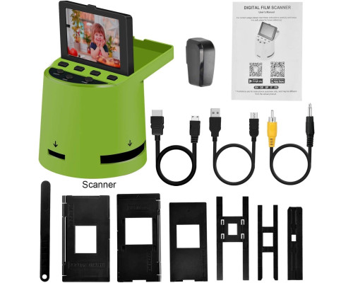 Бездротовий сканер слайдів для плівки USB 22MP DIGITNOW