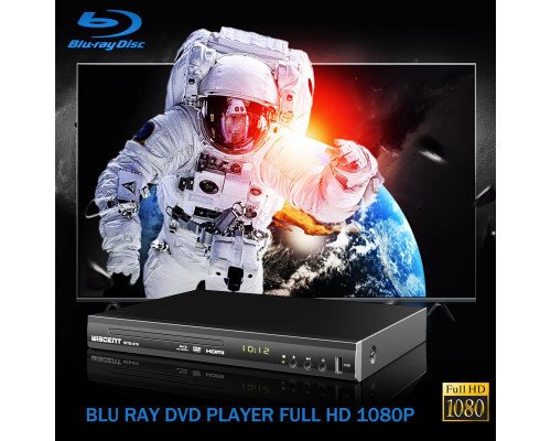 Система домашнього кінотеатру Blu-ray DVD-програвач  WISCENT Full HD 1080p