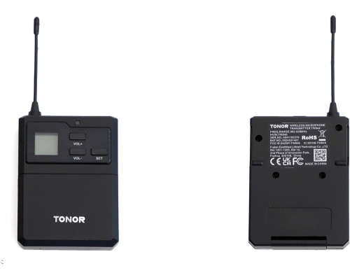 Бездротова мікрофонна система TONOR UHF з гарнітурою
