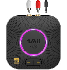Передавач-приймач Bluetooth 1Mii  B06S+ Аудіоадаптер