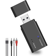 Адаптер 5.0 приймач і передавач 2 в 1 USB Bluetooth