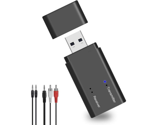 Адаптер 5.0 приймач і передавач 2 в 1 USB Bluetooth