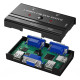 KVM-Перемикач VGA USB для 2 комп'ютерів Rybozen