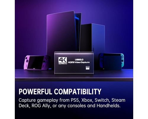 Карта захоплення 4K HDMI для стримінгу Bytebridges