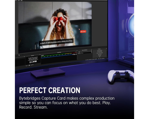 Карта захоплення 4K HDMI для стримінгу Bytebridges