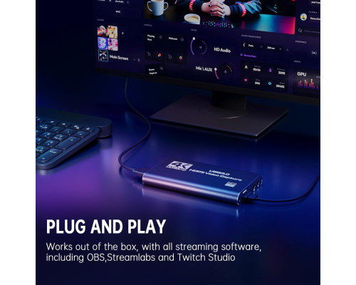 Карта захоплення 4K HDMI для стримінгу Bytebridges