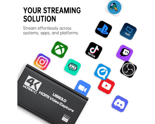 Карта захоплення 4K HDMI для стримінгу Bytebridges