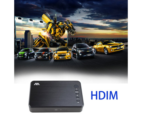 Мультимедійний плеєр AGPtek 1080 зі стереовиходом L/R та пультом дистанційного керування