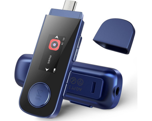 MP3-Плеєр AGPTEK 64 ГБ з Bluetooth та FM-радіо
