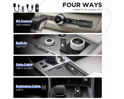 Бездротовий адаптер Carplay U2C-AIR 2.0