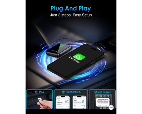 Бездротовий CarPlay адаптер