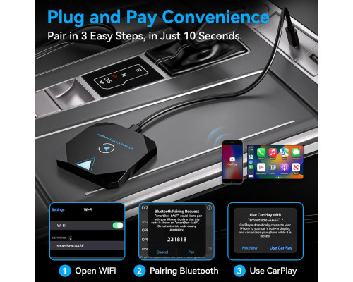 Бездротовий адаптер Bluetooth Car Play Dongle Smart Magic