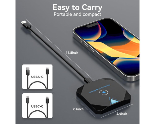 Бездротовий адаптер Bluetooth Car Play Dongle Smart Magic