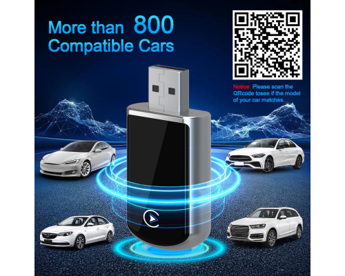 Бездротовий адаптер CarPlay для iPhone 2 в 1