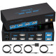 KVM-перемикач HDMI Dual Monitor для 2 комп’ютерів