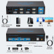 KVM-перемикач HDMI Dual Monitor для 2 комп’ютерів