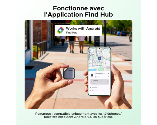 Трекер UGREEN сумісний із Find Android Hub (Комплект 4шт)