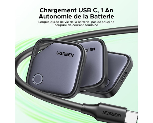 Трекер UGREEN сумісний із Find Android Hub (Комплект 4шт)
