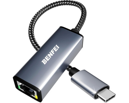 Мережевий адаптер BENFEI USB-C-Ethernet
