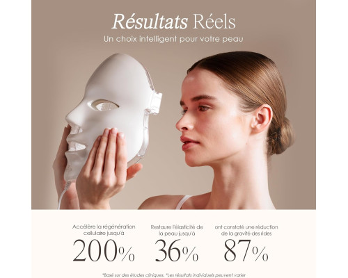 Світлодіодна маска для обличчя Project E Beauty LightAura