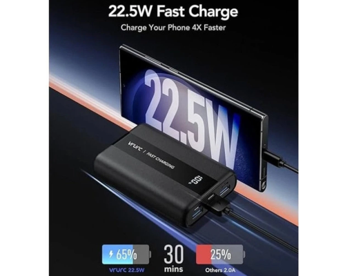 Зарядний пристрій Power bank  20000 mAh
