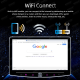 Мультимедійна автомагнітола з сенсорний екран Android 12 з GPS і Wi-Fi