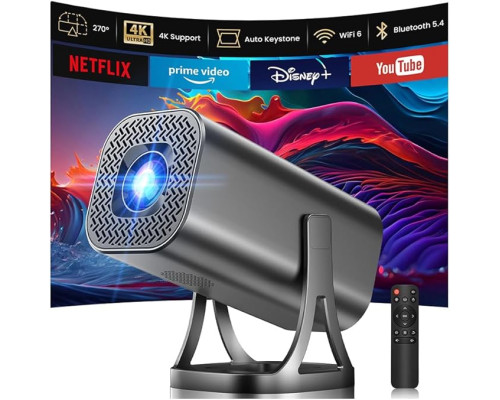 Проектор HD 1080p 4K для домашнього кінотеатру Finade