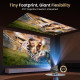 Проектор HD 1080p 4K для домашнього кінотеатру Finade