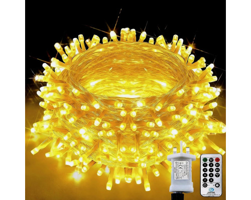 Гірлянда світлодіодна  з 8 режимами  220 LED 22 м