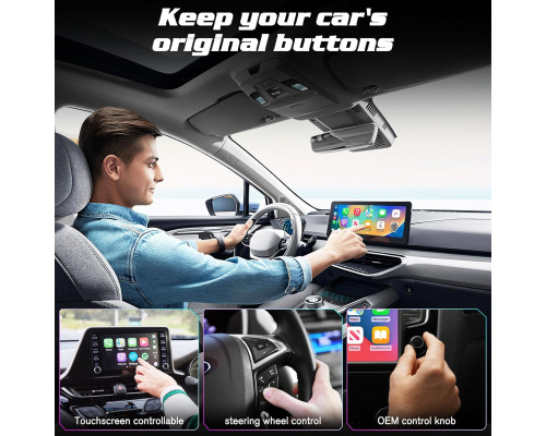 Бездротовий адаптер CarPlay для iPhone JUSTSTONE