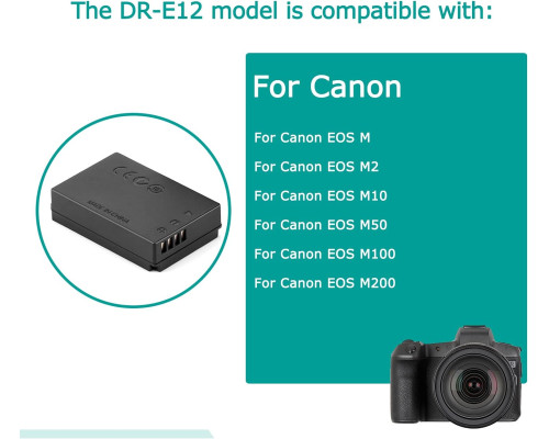 Адаптер живлення для Canon Raeisusp ACK-E12+ DR-E12
