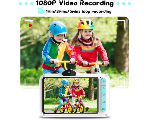 Дитячий фотоапарат 1080p HD Ultralent із 3,5-дюймовим екраном