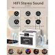 Касетний CD-програвач / бумбокс  з Bluetooth та акумулятором FM/AUX/Micro SD/USB