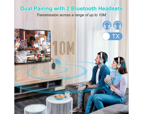 Бездротовий Bluetooth-адаптер 2 в 1, передавач і приймач