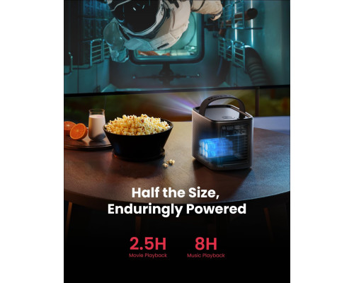 Міні-проектор Mars 3 Air  – 1080p з Google TV та екраном до 150