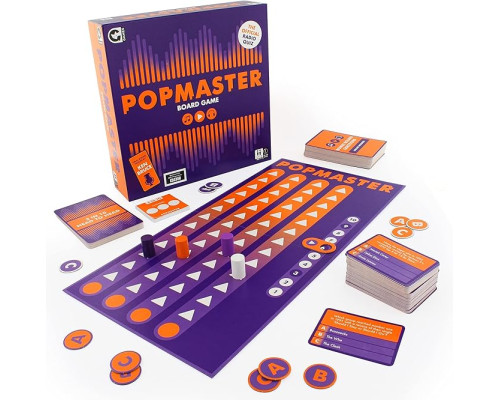 Настільна гра Ginger Fox PopMaster за мотивами вікторини BBC Radio 2