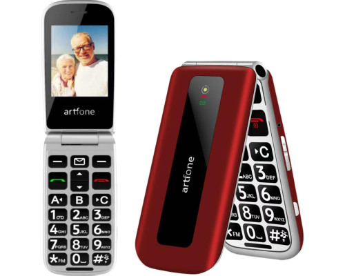 Мобільний телефон Artfone F20 2G Dual SIM із кнопкою SOS