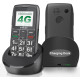 Мобільний телефон Artfone C1+4G з великими кнопками