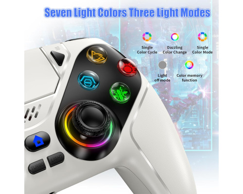Бездротовий контролер  RGB для PS5/Pro/Slim та ПК