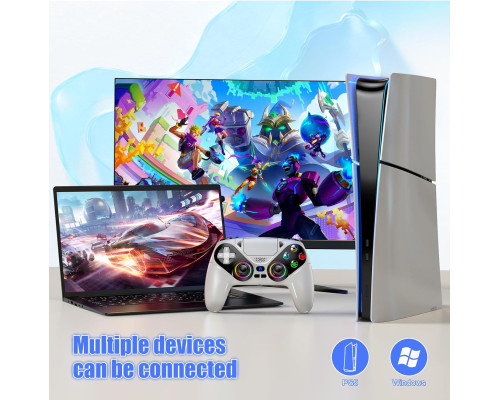 Бездротовий контролер  RGB для PS5/Pro/Slim та ПК
