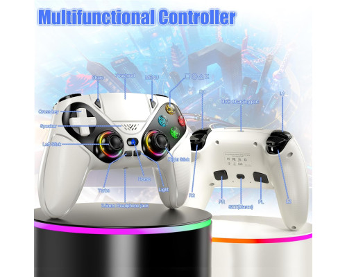 Бездротовий контролер  RGB для PS5/Pro/Slim та ПК