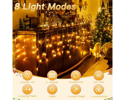 Вулична гірлянда 12 м, 355 LED