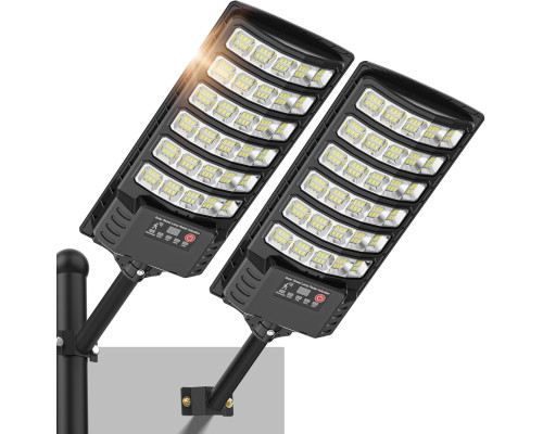 Сонячні вуличні ліхтарі з датчиком руху – LED, IP67( 2 шт)