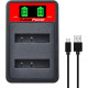 Комплект із 2 акумуляторів Pickle Power NP-BG1 та зарядного пристрою для Sony