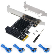 Плата розширення Ubit PCI-E на 4 порти USB 3.0 для ПК