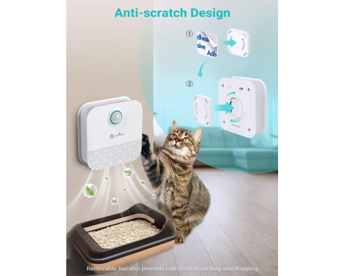 Розумний дезодорант-ароматизатор DownyPaws для котячого туалету