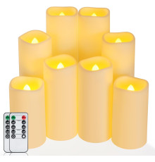 Водонепроникні світлодіодні свічки Homemory (Комплект 8шт)